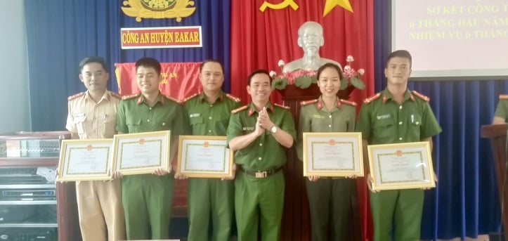 Công an huyện tổ chức Hội nghị sơ kết công tác công an 6 tháng đầu năm và triển khai nhiệm vụ 6 tháng cuối năm 2020.