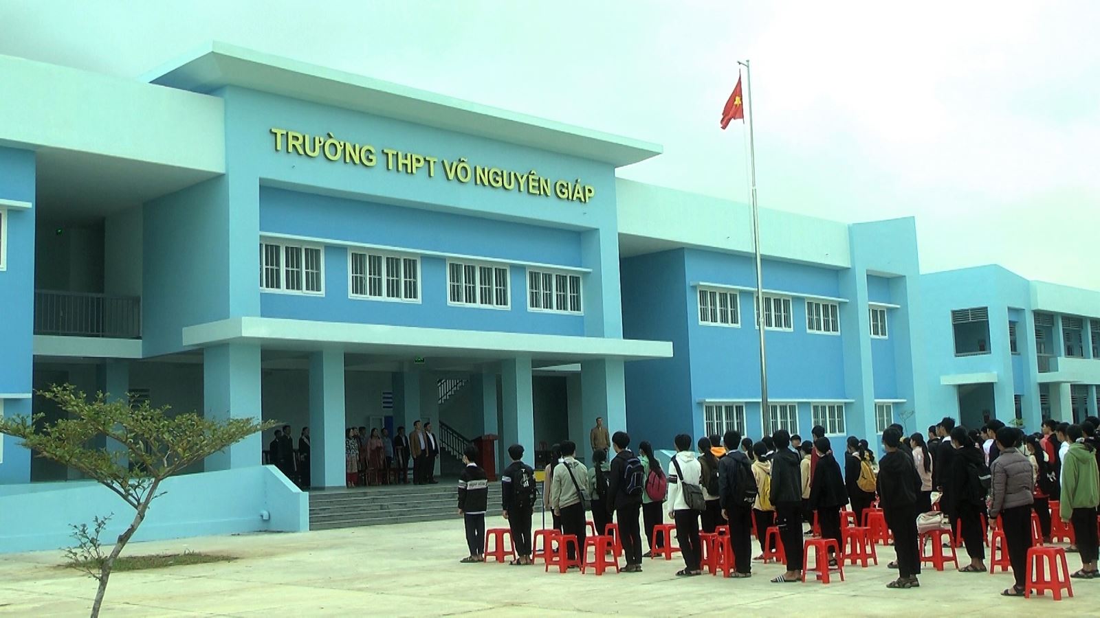 Niềm vui ở ngôi trường mới mang tên Đại tướng Võ Nguyên Giáp