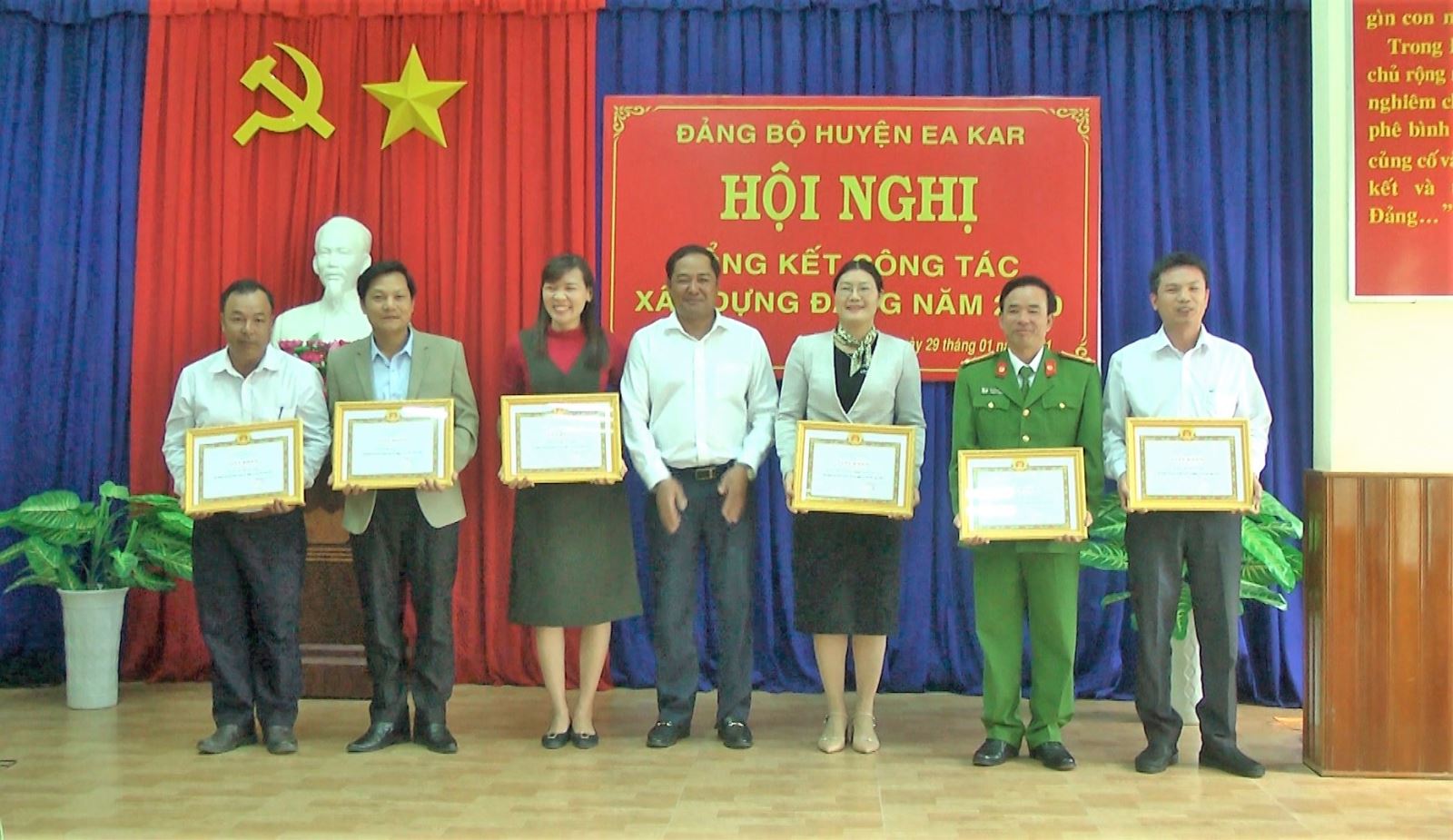 Đảng bộ huyện Ea Kar tổng kết công tác xây dựng Đảng năm 2020