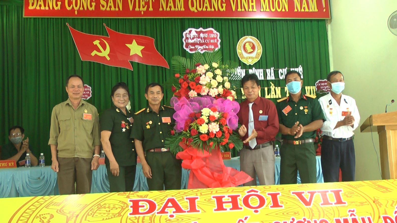 Đại hội Hội Cựu chiến binh xã Cư Huê lần thứ VII,  nhiệm kỳ 2022 – 2027