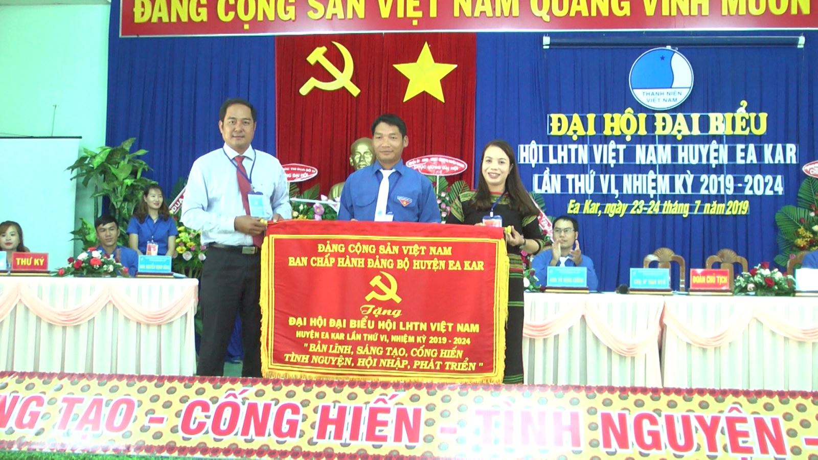 Hội Liên hiệp thanh niên Việt Nam Huyện EaKar tổ chức Đại hội đại biểu lần thứ IV, nhiệm kỳ 2019- 2024.