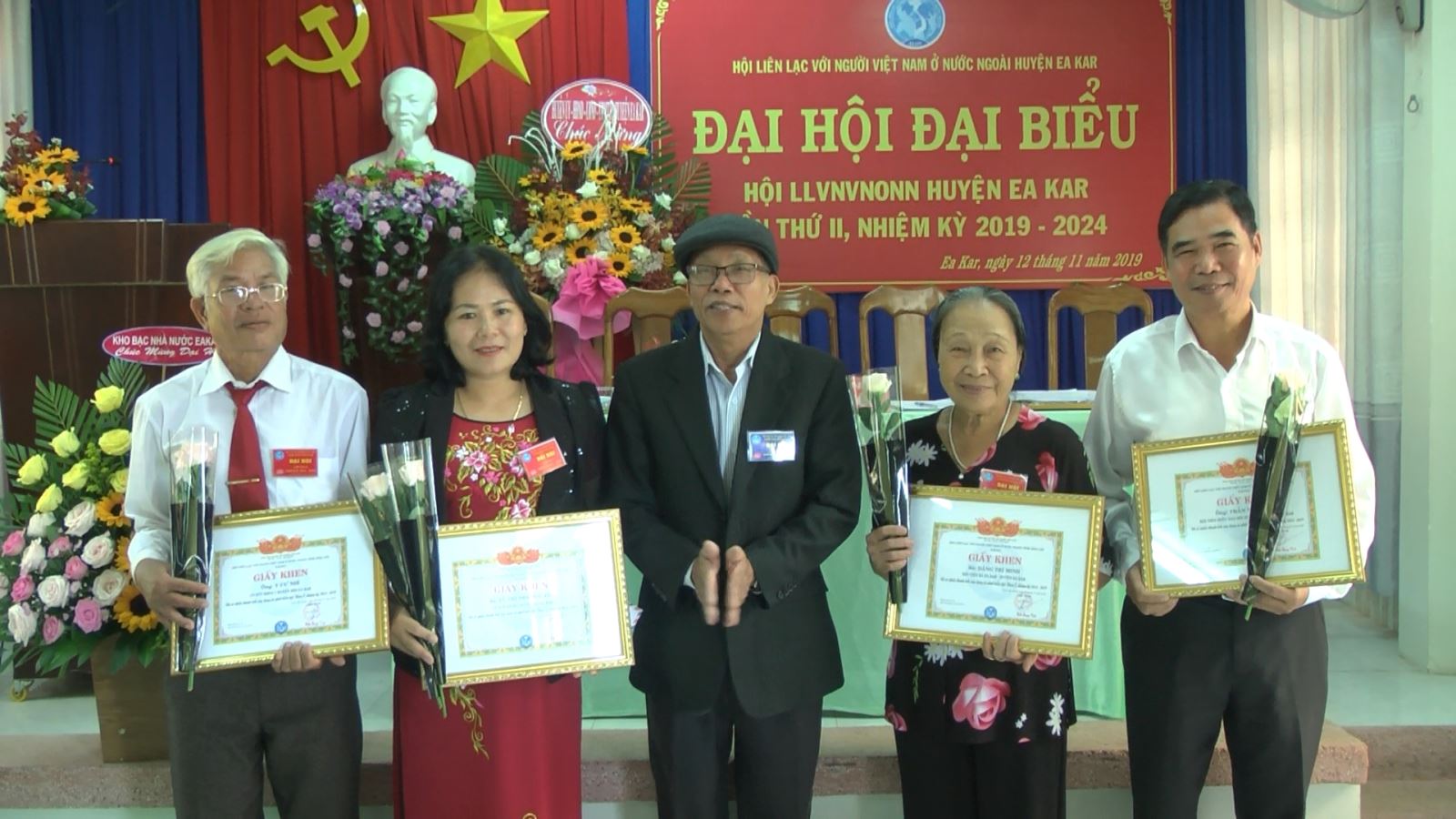 Hội Liên lạc với người Việt Nam ở nước ngoài huyện Ea Kar Ðại hội lần thứ II, nhiệm kỳ 2019 – 2024