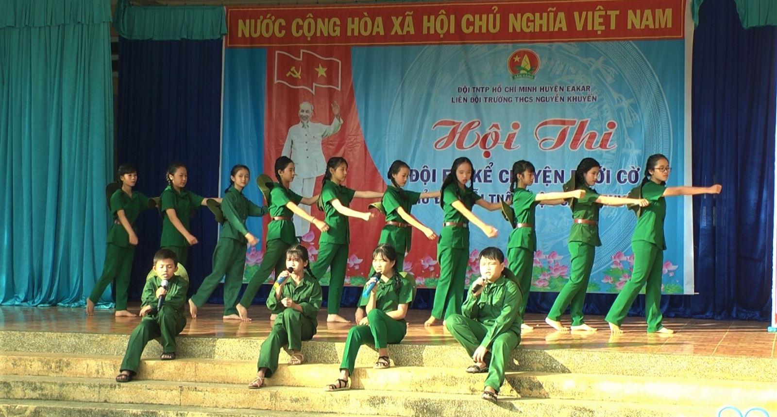 Hội thi Đội em kể chuyện dưới cờ - Mỗi tuần một câu chuyện