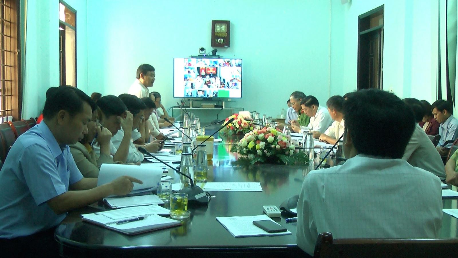UBND huyện tổ chức phiên họp thường kỳ tháng 10/2020