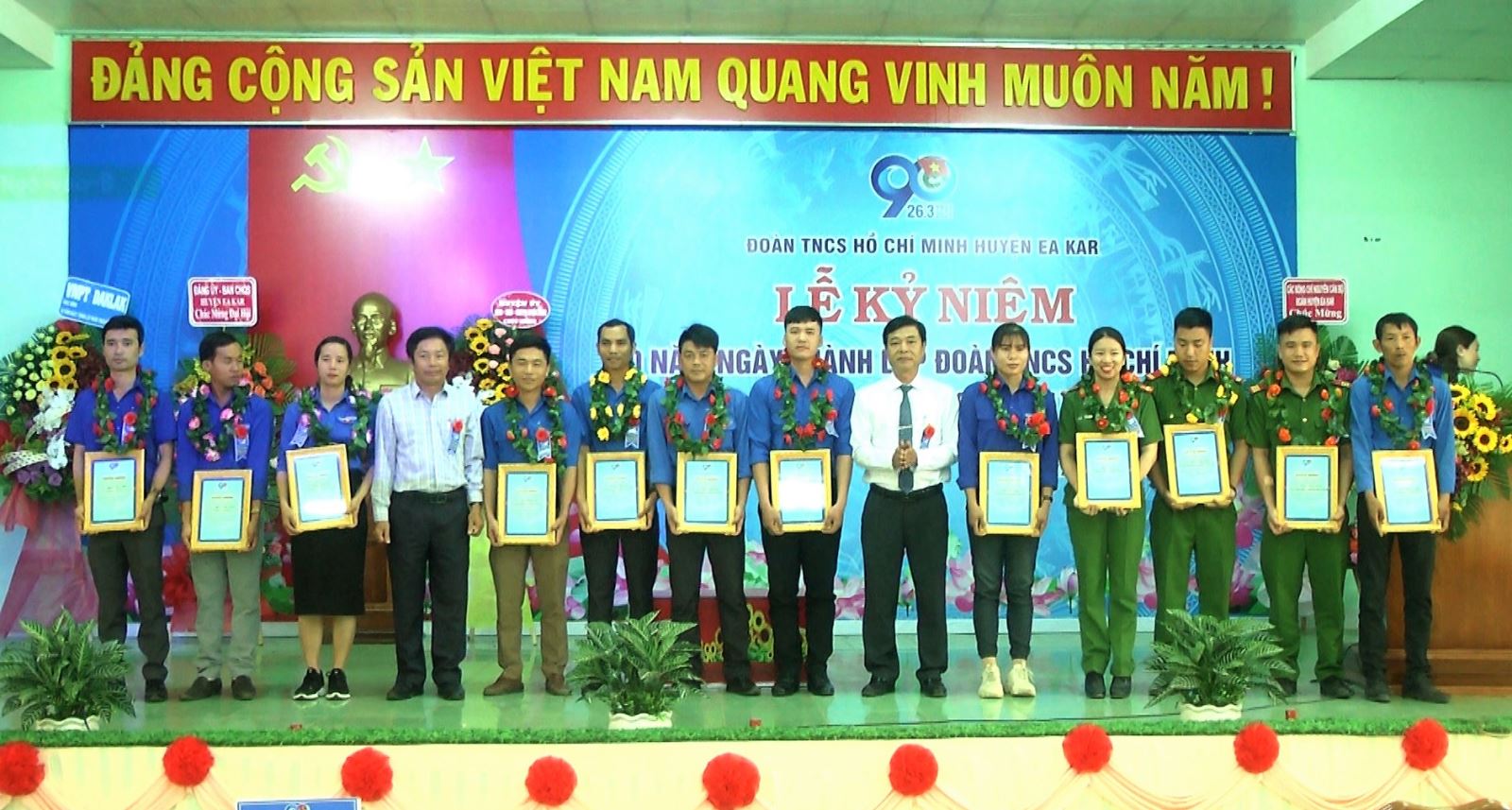 Lễ kỷ niệm 90 năm Ngày thành lập Đoàn TNCS Hồ Chí Minh 26/3