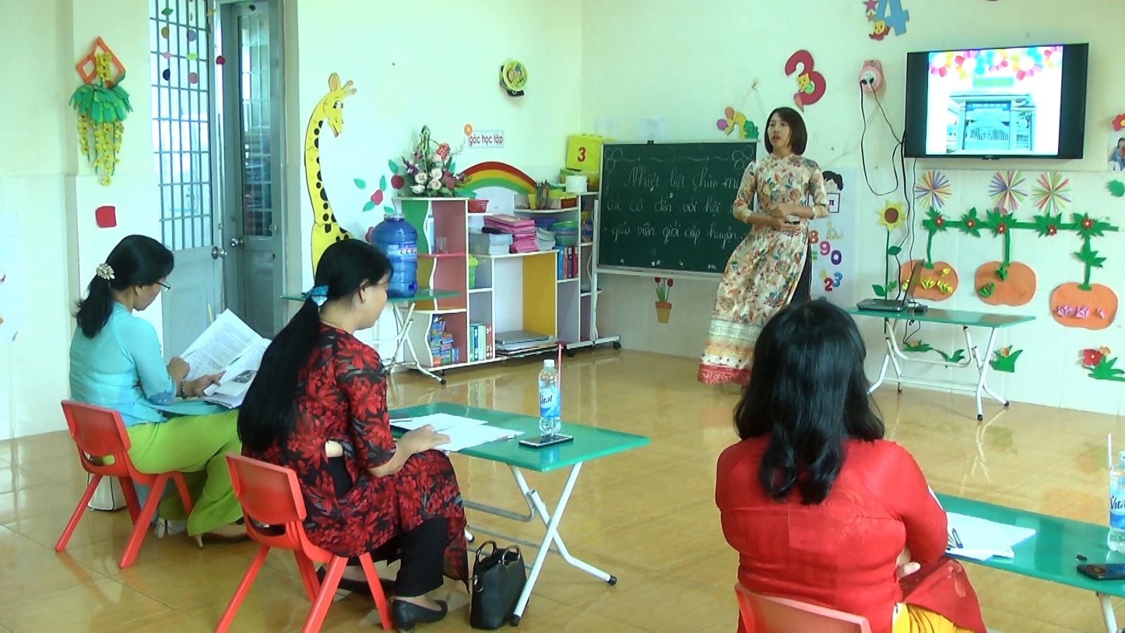 Khai mạc Hội thi giáo viên mầm non dạy giỏi cấp huyện, năm học 2020-2021