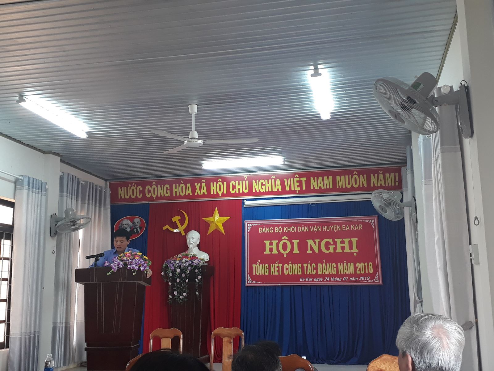 Đảng Bộ Khối Dân vận tổ chức Hội nghị công tác Đảng năm 2018