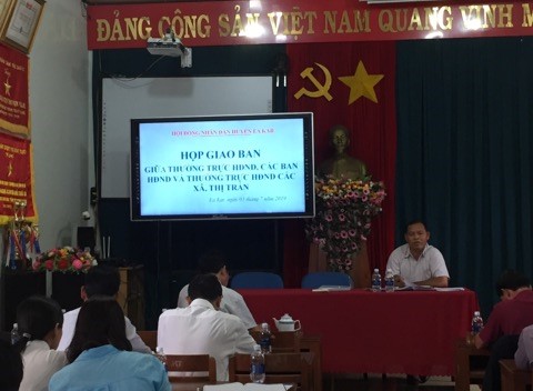 Hội đồng nhân dân huyện Ea Kar tổ chức sơ kết 6 tháng đầu năm 2019