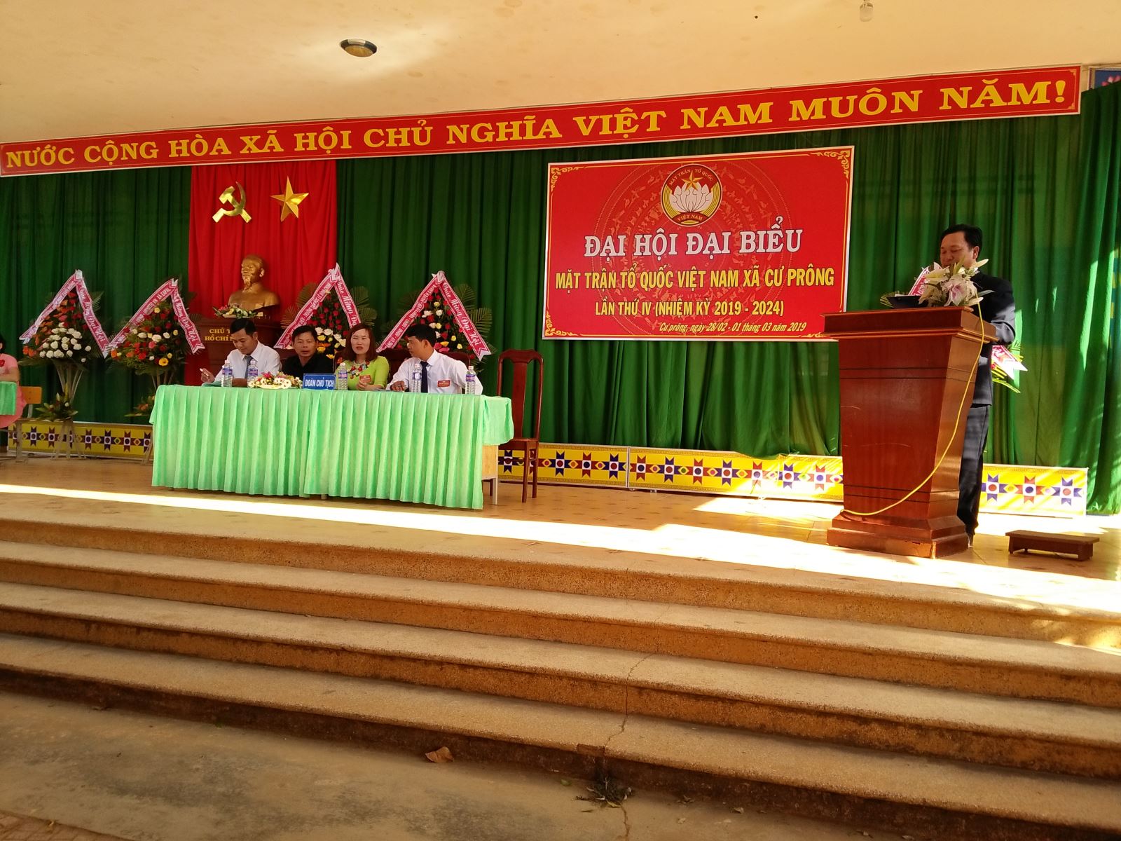 Đại hội Mặt trận Tổ quốc Việt Nam xã Cư Prông lần thứ IV, nhiệm kỳ 2019-2024