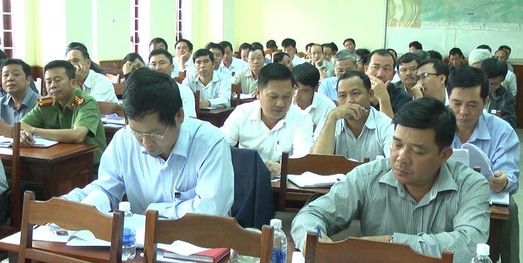 Hội nghị hướng dẫn kiểm điểm, phân loại tổ chức Đảng, Đảng viên và tập thể cá nhân cán bộ lãnh đạo, quản lý năm 2018