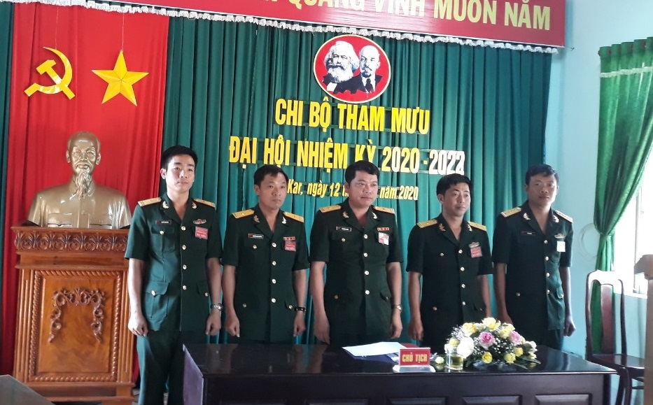 Đại hội Chi bộ Tham mưu, Đảng bộ Quân sự huyện Ea Kar