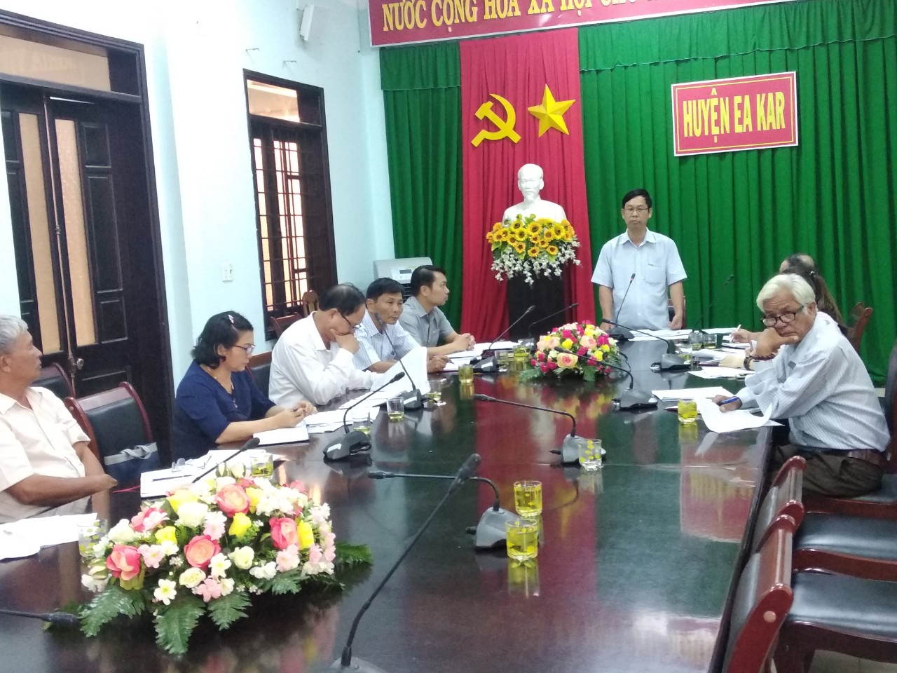 Huyện Ea Kar: Họp Ban đại diện Hội đồng quản trị Ngân hàng chính sách xã hội huyện
