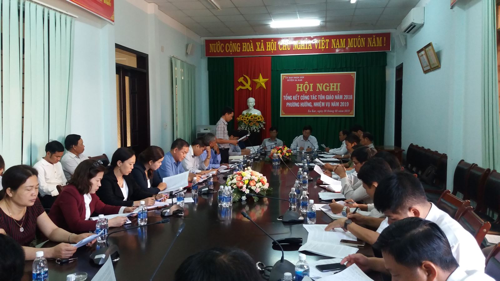 Hội nghị tổng kết công tác quản lý nhà nước về tín ngưỡng, tôn giáo năm 2018, triển khai nhiệm vụ công tác năm 2019