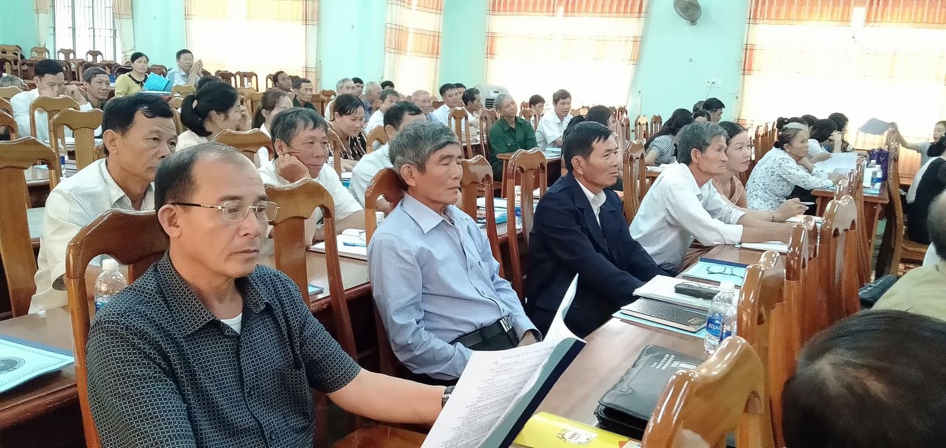 Tập huấn trao đổi nghiệp vụ đối với công tác chính sách ưu đãi người có công với cách mạng.