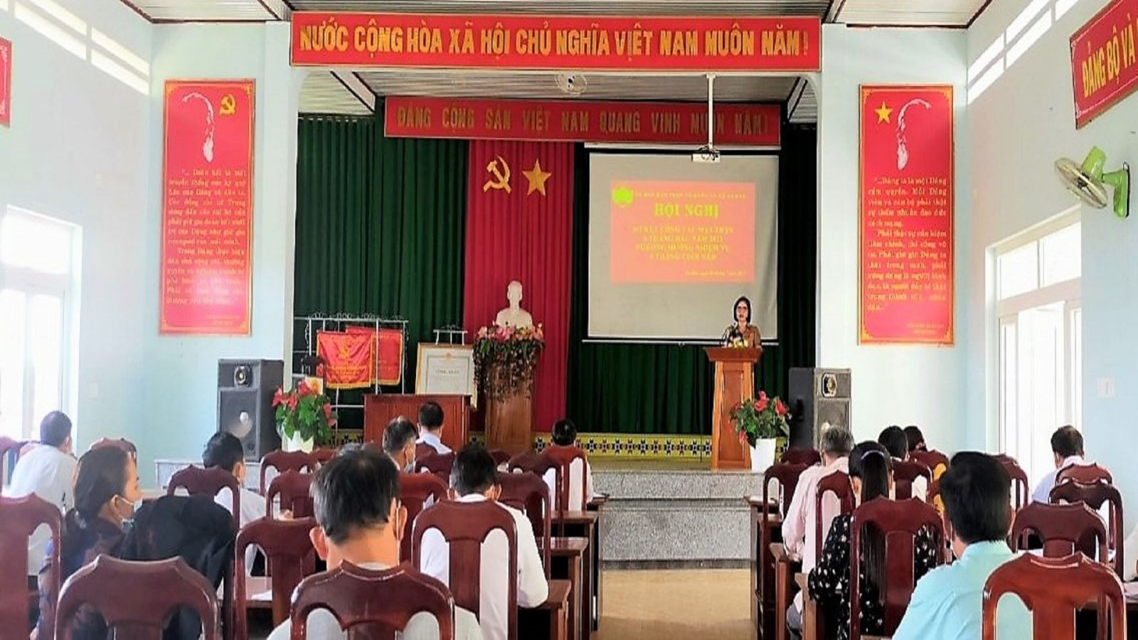 Ủy ban MTTQ Việt Nam xã Ea Đar Sơ kết công tác mặt trận 6 tháng đầu năm 2021