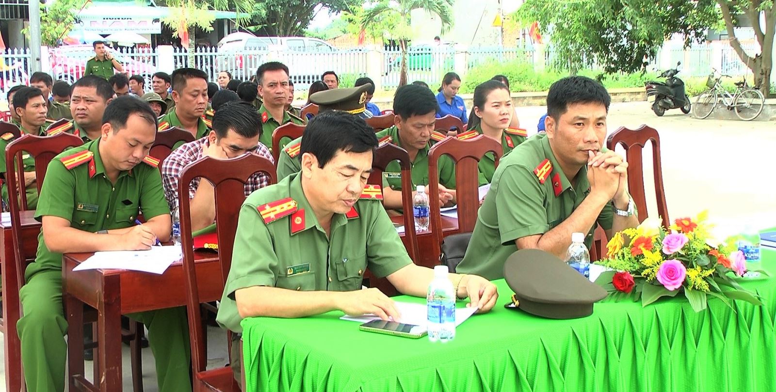 Xã EaÔ tổ chức ngày hội toàn dân bảo vệ an ninh tổ quốc năm 2022