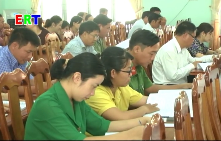 Huyện EaKar tổ chức hội nghị phổ biến các Luật mới ban hành tại kỳ họp thứ 6 QH khóa XIV.