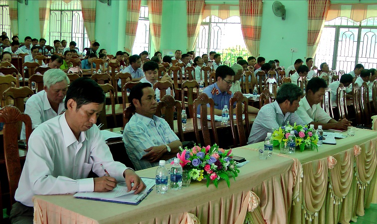 Hội nghị quán triệt và triển khai các chương trình, kế hoạch của tỉnh ủy, huyện ủy về thực hiện Nghị quyết TW6, khóa XII và các văn bản lãnh đạo, chỉ đạo của Đảng.