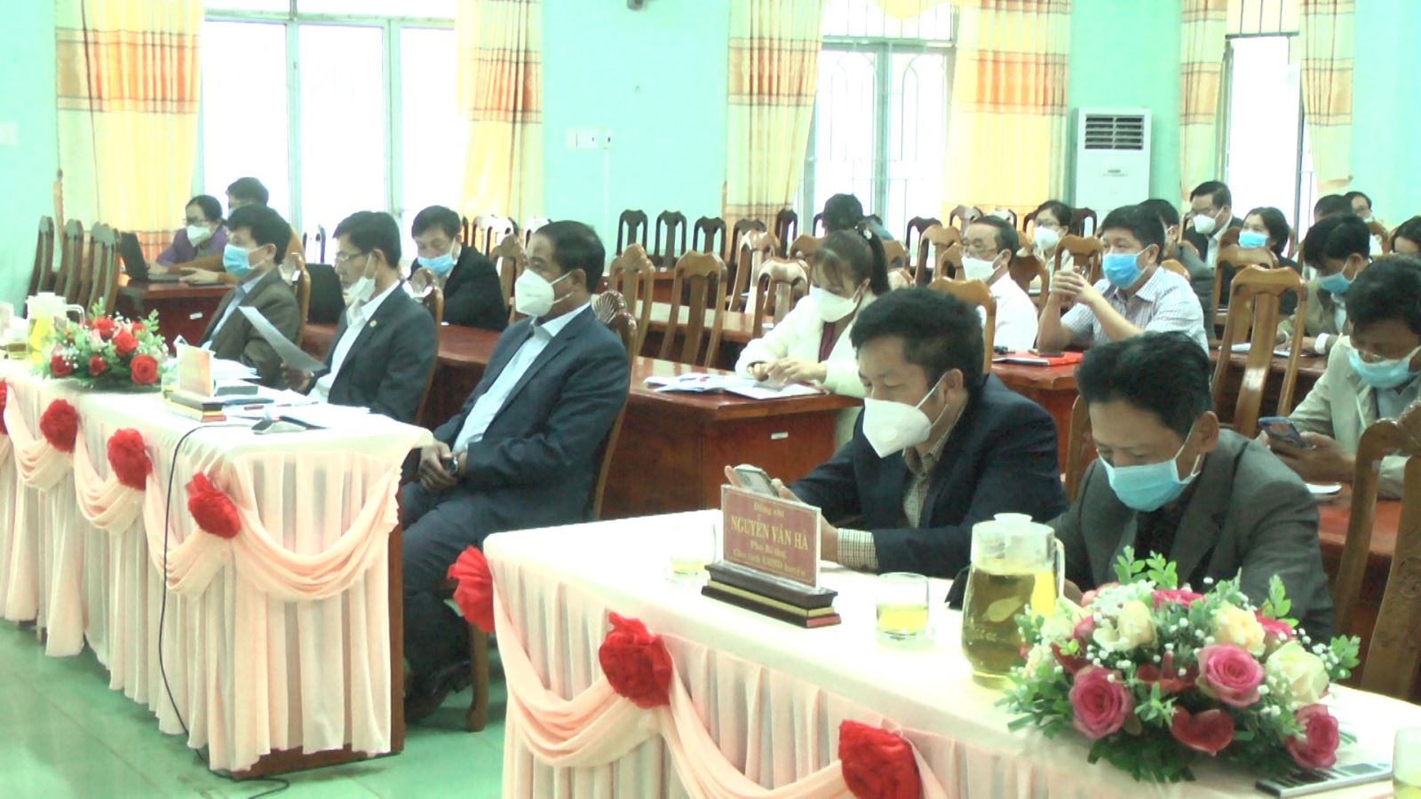 Huyện Ea Kar tham dự hội nghị trực tuyến học tập, quán triệt, tuyên truyền các văn bản của Trung ương, Tỉnh ủy đợt IV năm 2021