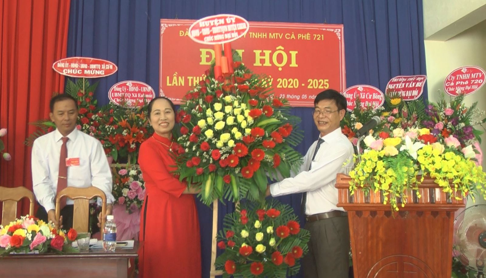 Đại hội Đảng bộ công ty TNHH MTV Cà phê 721 lần thứ XVI, nhiệm kỳ 2020 – 2025