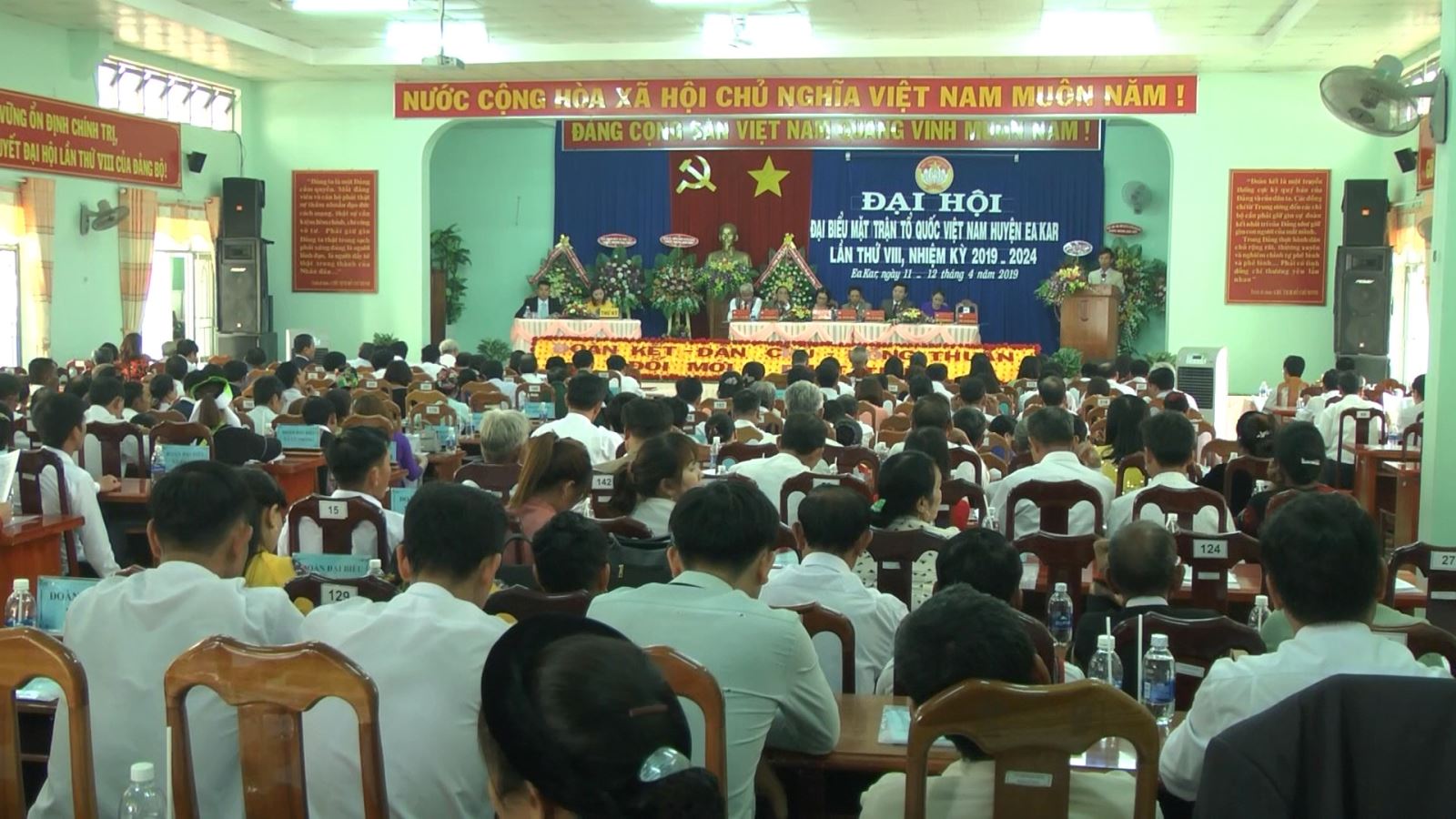Ủy ban MTTQ VN huyện EaKar, tổ chức thành công đại hội đại biểu lần thứ VIII, nhiệm kỳ 2019-2024.
