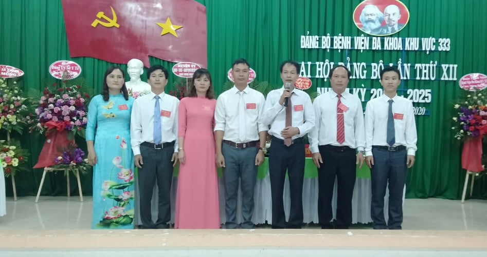 Đại hội Đảng bộ bệnh viện đa khoa khu vực 333 lần thứ XII, nhiệm kỳ 2020 – 2025