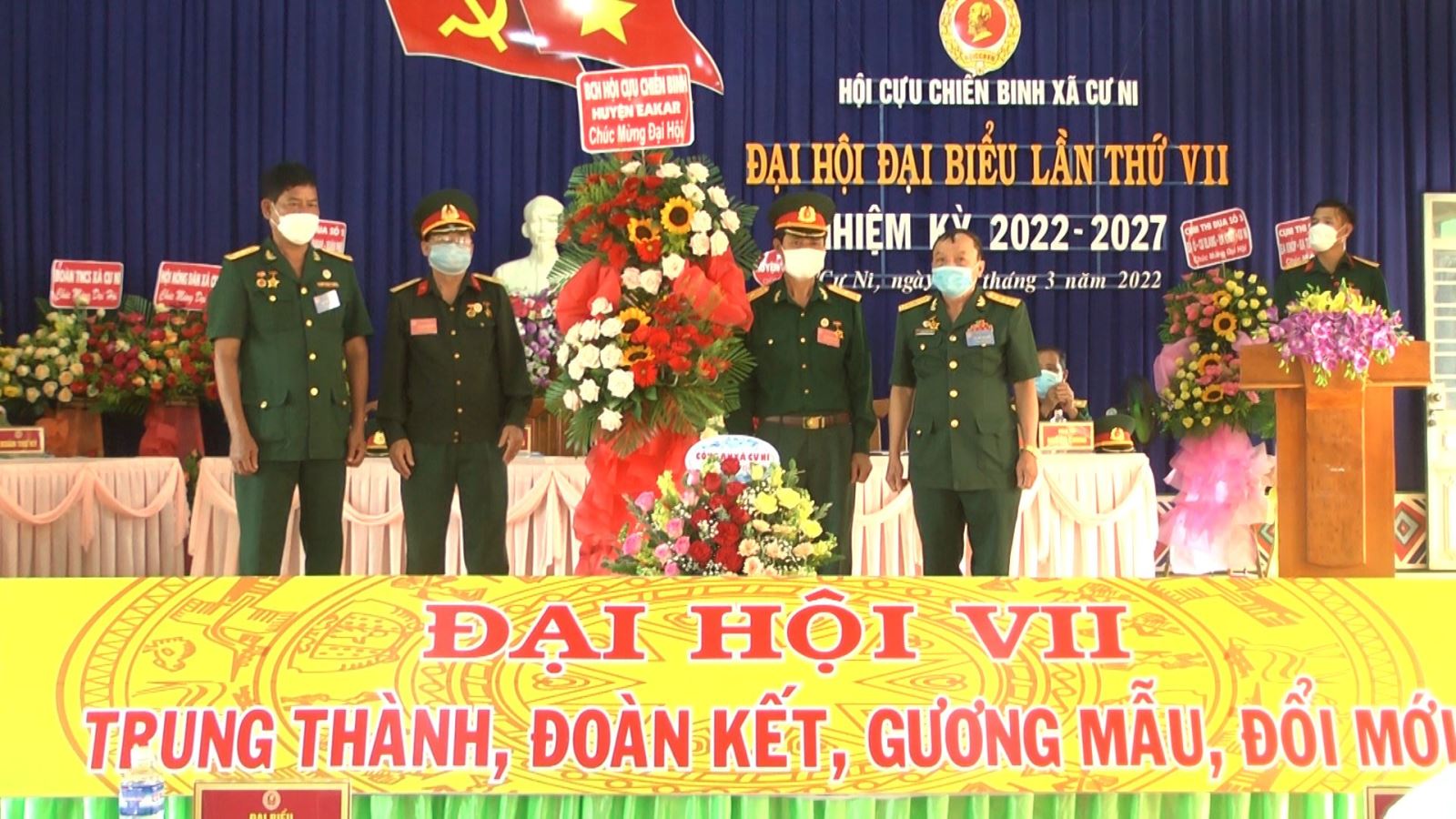 Đại hội điểm Hội Cựu chiến binh xã Cư Ni lần thứ VII, nhiệm kỳ 2022-2027