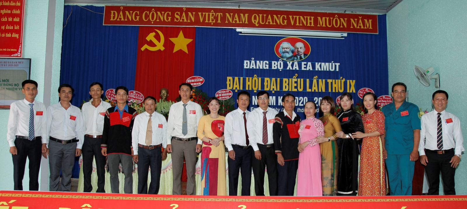 Đại hội đại biểu Đảng bộ xã Eakmút lần thứ IX, nhiệm kỳ 2020 – 2025