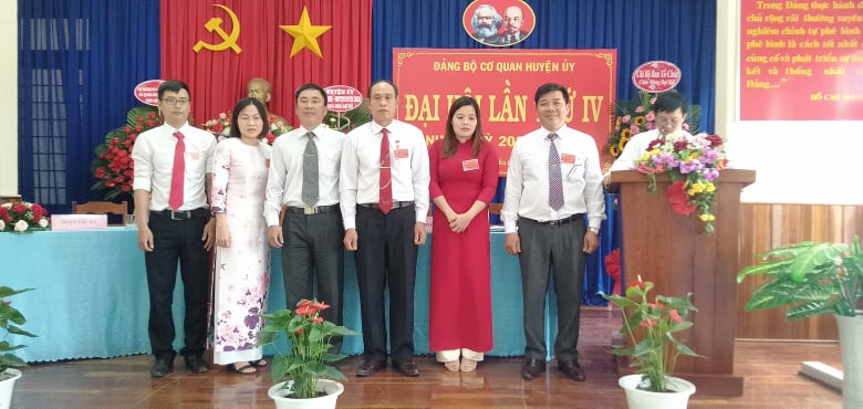 Đảng bộ cơ quan  huyện ủy tổ chức Đại hội lần thứ IV nhiệm kỳ 2020 – 2025