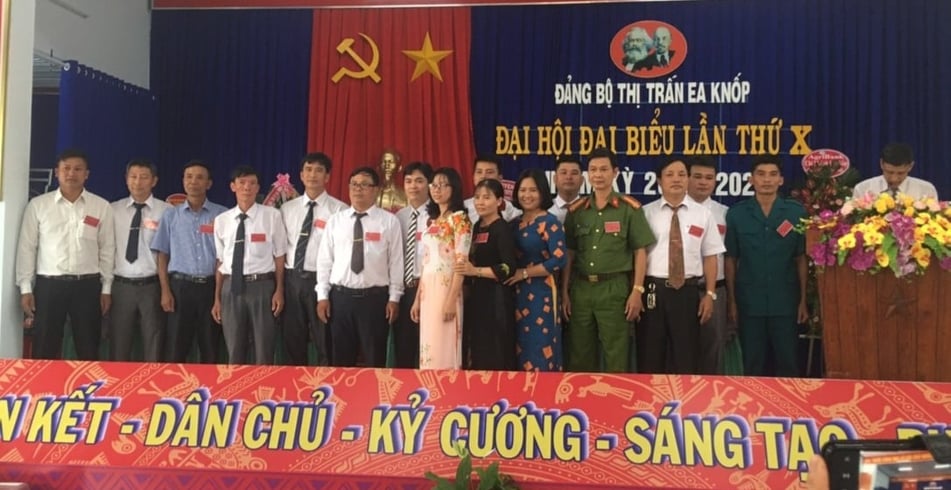 Đại hội đại biểu Đảng bộ thị trấn Eaknốp lần thứ X, nhiệm kỳ 2020 – 2025