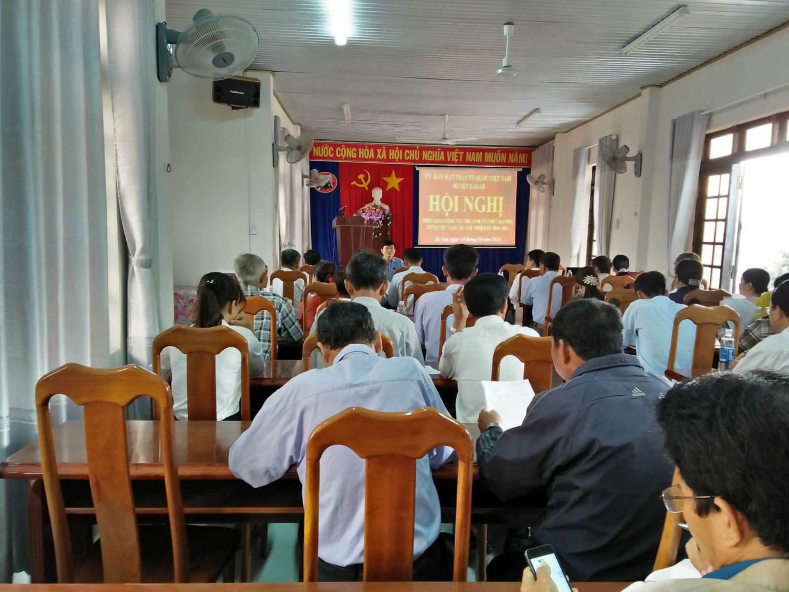 Hội nghị triển khai công tác Đại hội đại biểu MTTQ Việt Nam cấp xã, nhiệm kỳ 2019-2024