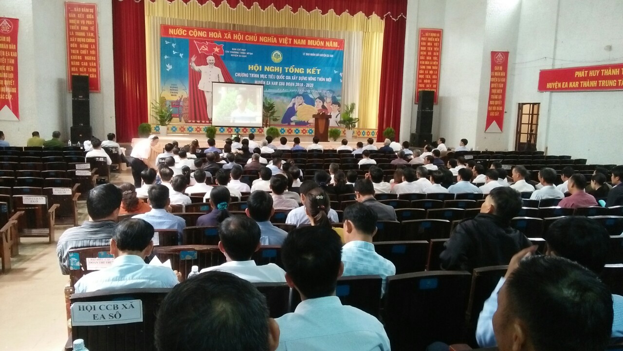 Huyện Ea Kar tổng kết 10 năm xây dựng Nông thôn mới