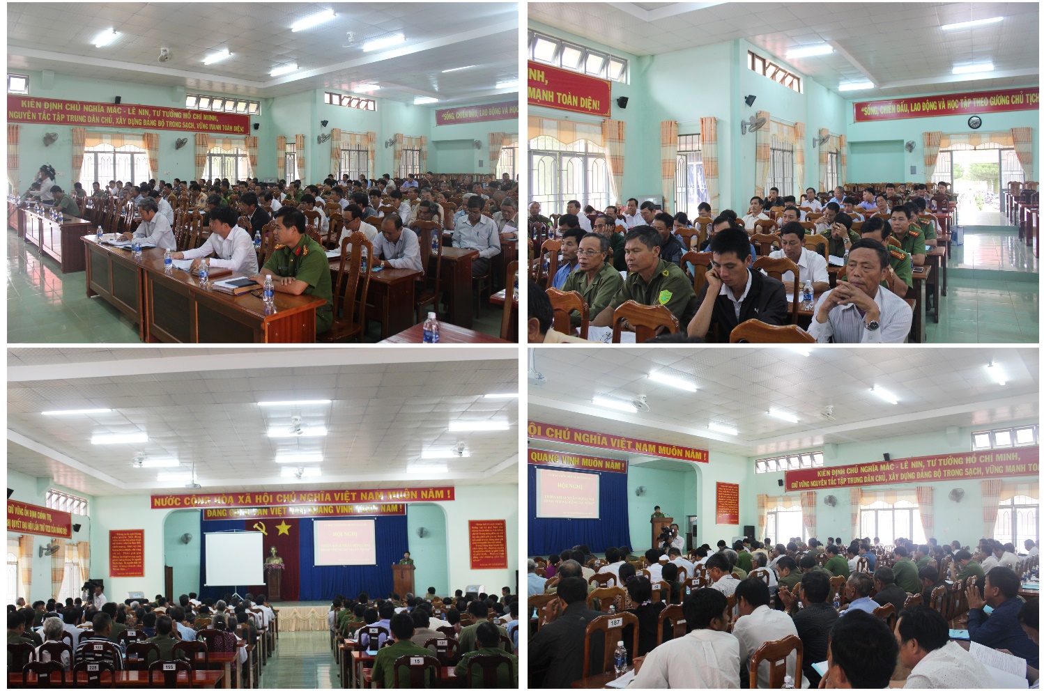 Huyên Ea Kar Tổ chức Hội nghị triển khai nhân rộng mô hình " Tiếng kẻng an ninh"
