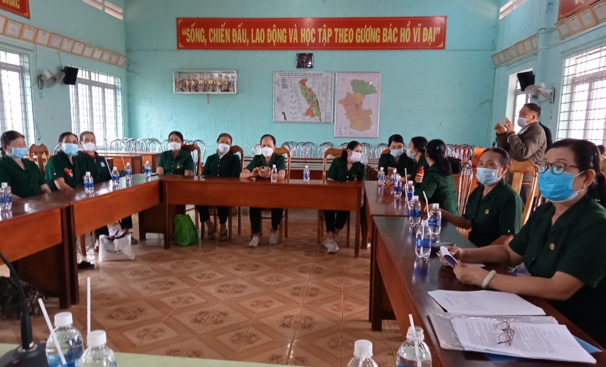 Hội cựu TNXP huyện EaKar tổ chức Hội nghị Tổng kết công tác hoạt động năm 2021, triển khai phương hướng nhiệm vụ năm 2022