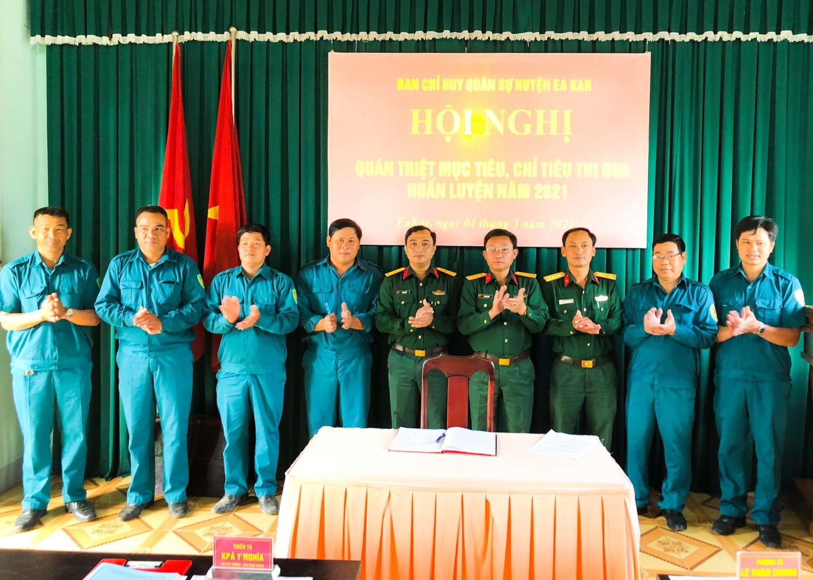 HỘI NGHỊ QUÁN TRIỆT NHIỆM VỤ HUẤN LUYỆN CHIẾN ĐẤU VÀ PHÁT ĐỘNG THI ĐUA TRONG HUẤN LUYỆN CHIẾN ĐẤU NĂM 2021