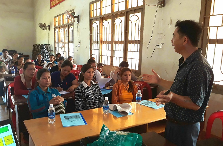 Tập huấn kỹ thuật chăn nuôi bò sinh sản cho người dân 3 buôn dân tộc thiểu số xã Cư Ni, huyện EaKar