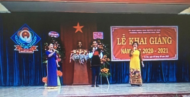 Trường TH CS Nguyễn Văn Trỗi – xã EaĐar tổ chức lễ khai giảng năm học 2020 – 2021.