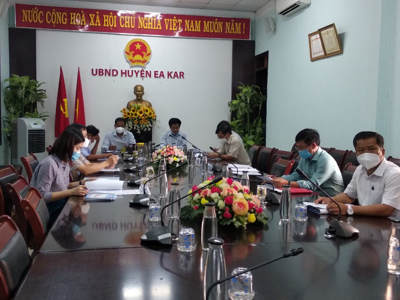 UBND tỉnh đã tổ chức hội nghị trực tuyến nhằm đẩy nhanh tiến độ công tác giải ngân kế hoạch vốn đầu tư công năm 2021