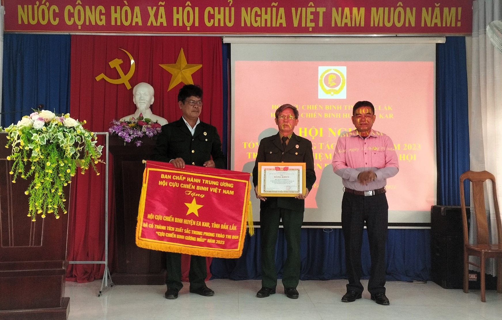 Hội Cựu chiến binh huyện Ea Kar tổng kết công tác hội năm 2023