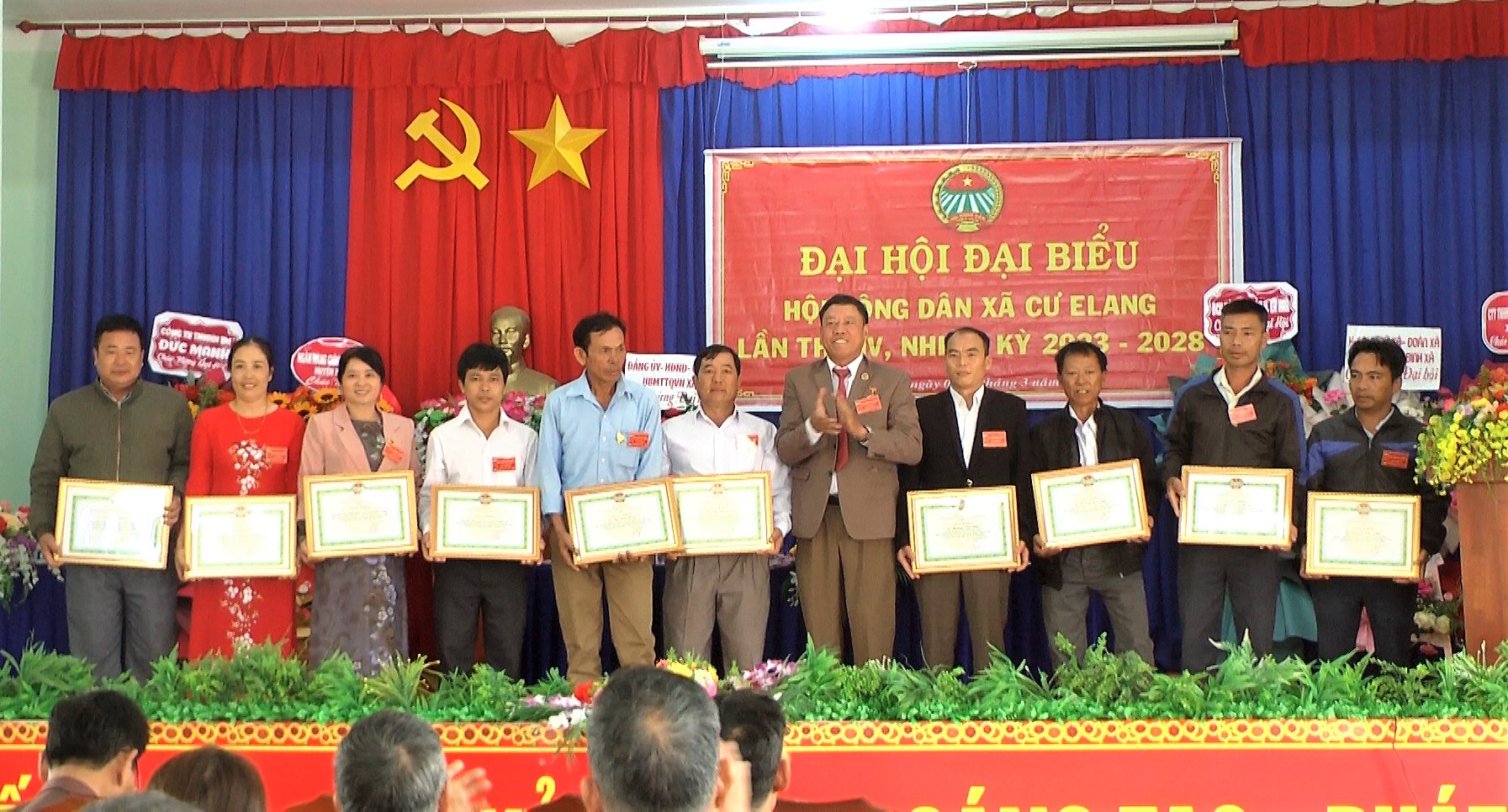 Hội ND xã Cư Elang tổ chức Đại hội Đại biểu lần thứ  IV, nhiệm kỳ 2023 – 2028