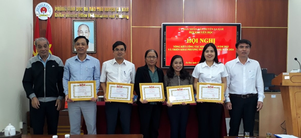Hội khuyến học huyện Ea Kar Triển khai công tác khuyến học năm 2024
