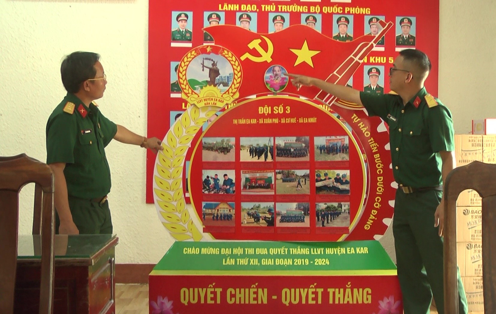 Sẵn sàng cho Đại hội Thi đua quyết thắng lực lượng vũ trang huyện Ea Kar