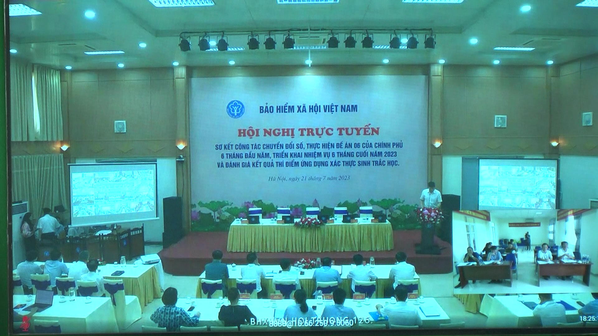 Hội nghị trực tuyến sơ kết công tác chuyển đổi số, triển khai Đề án 06 ngành BHXH Việt Nam