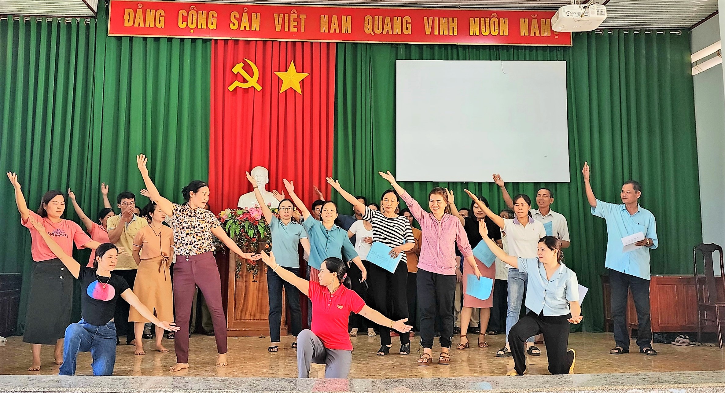 Sẵn sàng cho Hội thi “Cán bộ Mặt trận cơ sở giỏi” Huyện Ea Kar Lần II –  năm 2023