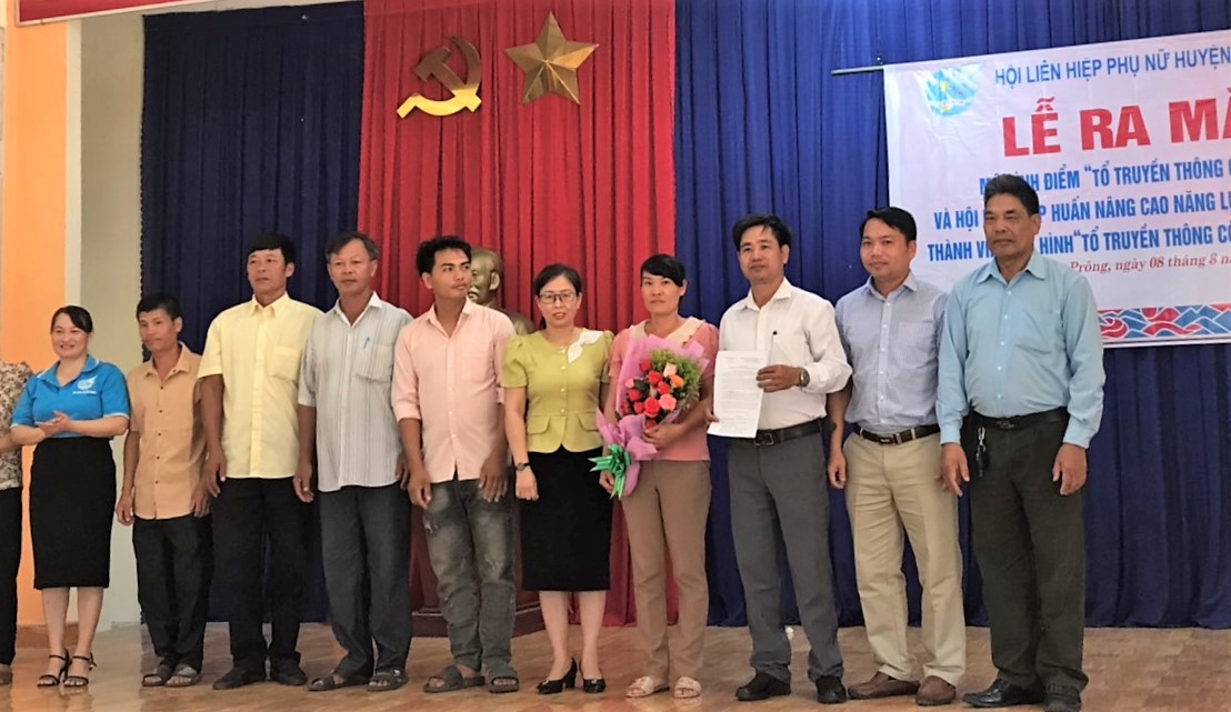 Xây dựng 6 mô hình điểm "Tổ truyền thông cộng đồng"