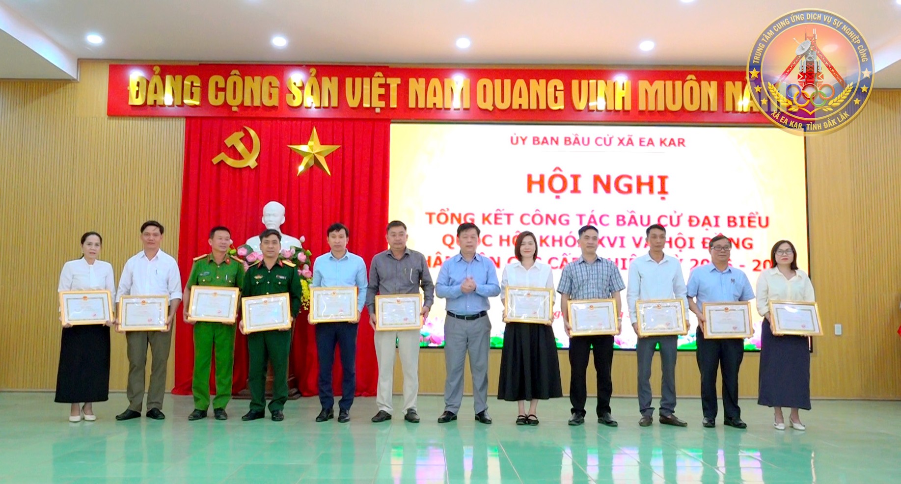 Xã Ea Kar tổng kết công tác bầu cử đại biểu Quốc hội và HĐND các cấp nhiệm kỳ 2026 – 2031