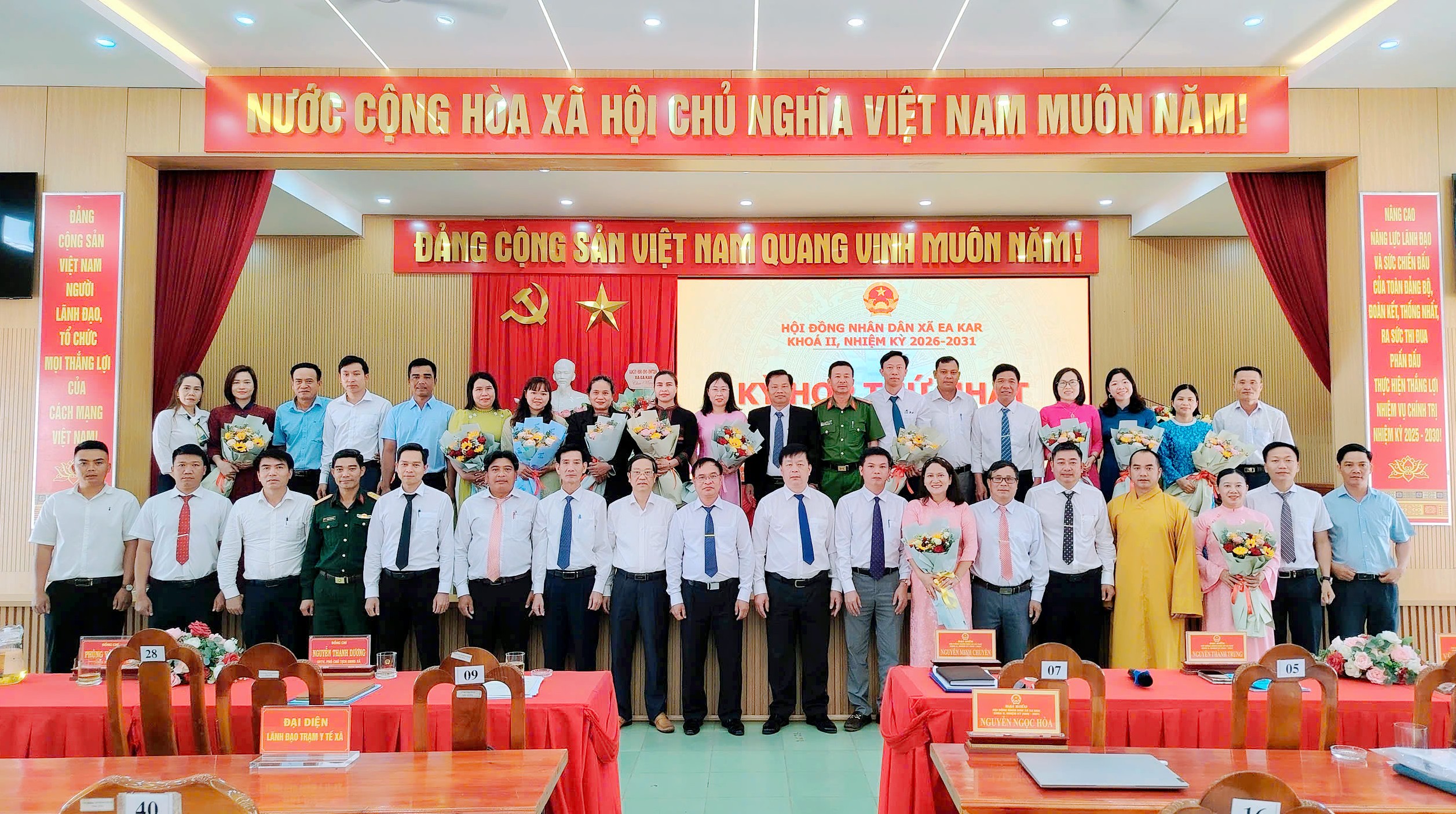 Kỳ họp thứ nhất HĐND xã Ea Kar khóa II, nhiệm kỳ 2026 – 2031