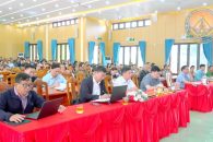 Xã Ea Kar tham dự trực tuyến hội nghị về công tác chuẩn bị bầu cử