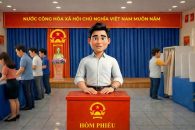 Quy trình bỏ phiếu bầu cử ĐBQH khóa XVI và đại biểu HĐND các cấp nhiệm kỳ 2026 – 2031